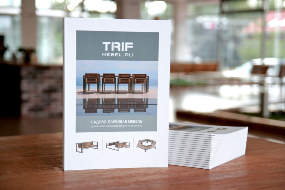 Novel interior and outdoor furnishing solutions in the new TRIF-mebel catalog